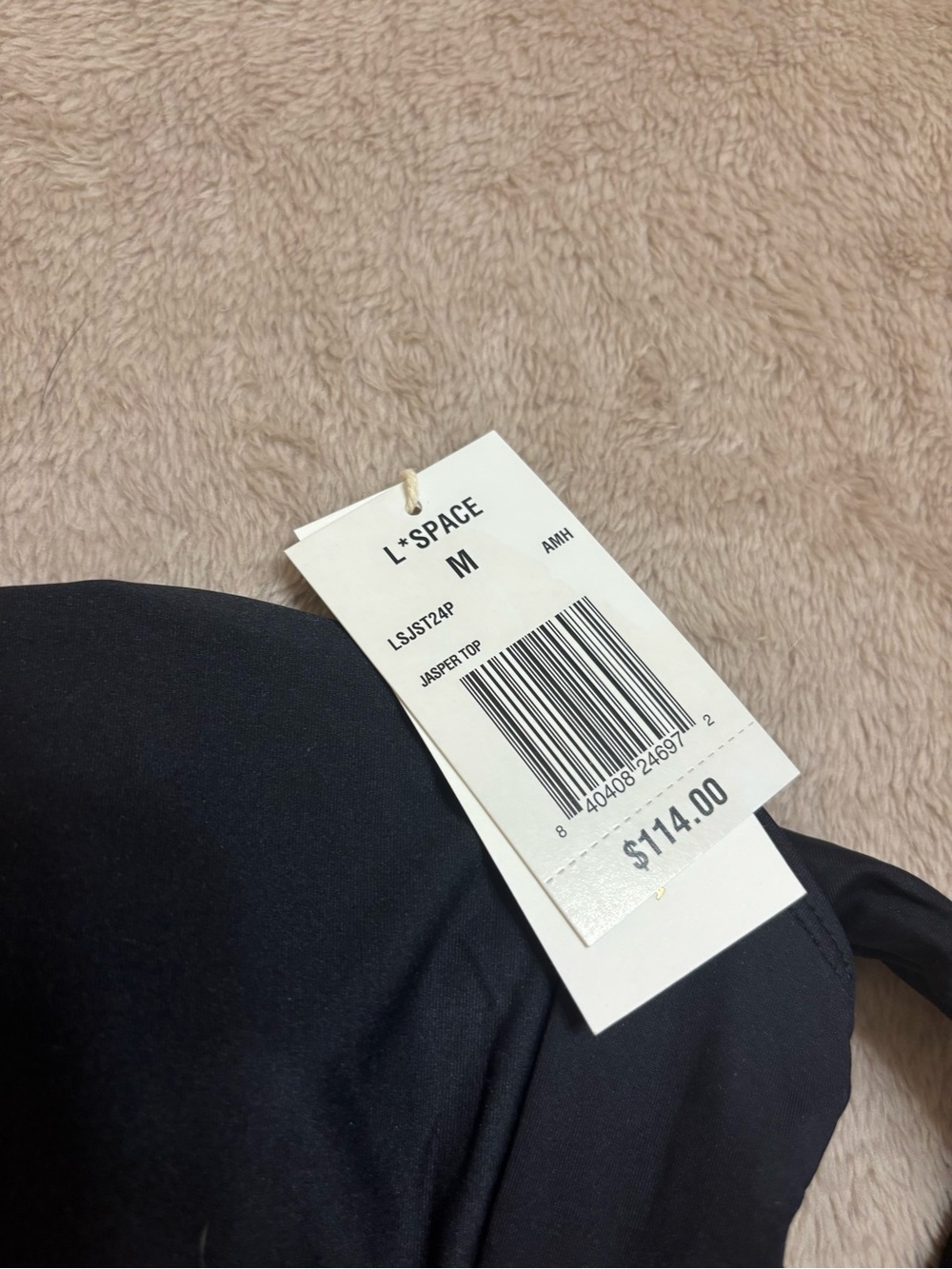 NWT L Space jasper top and Savannah bottoms, after midnight hibiscus, size M - Picture 4 of 4